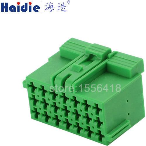 2sets auto 21pin plastic housing plug 967635-1 wire electric cable connector 1-967625-4