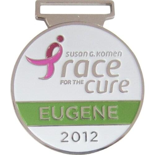 2018 Factory Price Professional Zinc Alloy Race Medals for The Cure k20074