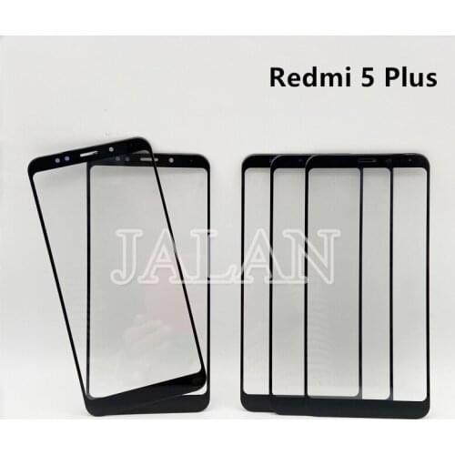 5pcs Redmi 5 Plus Glass With OCA Pre-mounted For Xiaomi Redmi 5Plus 5P LCD Display Outer Glass Repiar