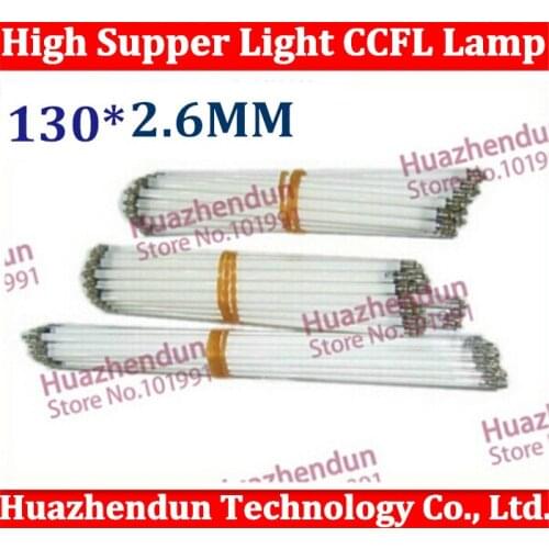 50pcs/lot Free Shipping CCFL 130mm LCD LAMPS 130*2.6 MM 13cm LCD Backlight Lamp LCD Monitors Hot sale