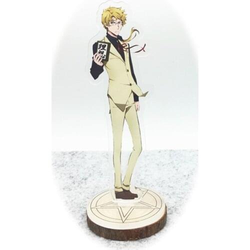 Anime Bungo Stray Dogs Big Stand 15cm Acrylic Figure Kunikida Doppo Stand Model Toys Kawaii Accessories For Boys Girls Gifts