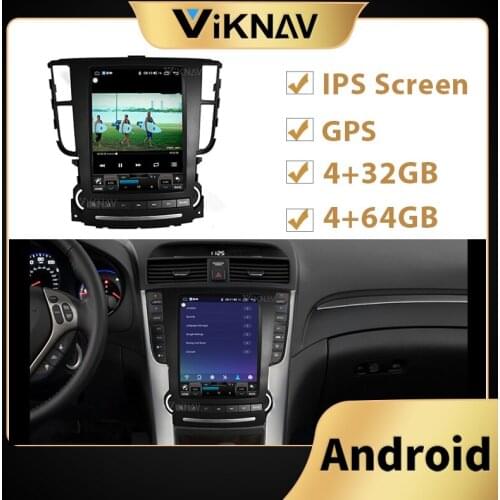 Android Car Radio Stereo for Honda Acura TL 2006-2011 2012 2013 2014 2015 2016 2017 2018 Auto Multimedia Player Head Unit GPS