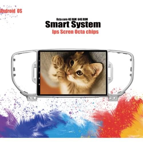 Car dvd for KIA sportage 2016 2017 kx5 with car radio stereo multimedia player navigation Android 10.0 wifi media 4G LTE Carplay