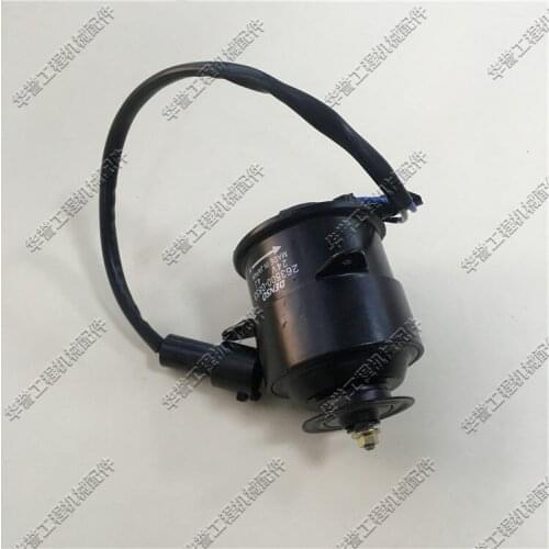 Free shipping for excavator CAT320 345 329 330 336C/D air conditioning condensing radiator fan motor accessories 24 V