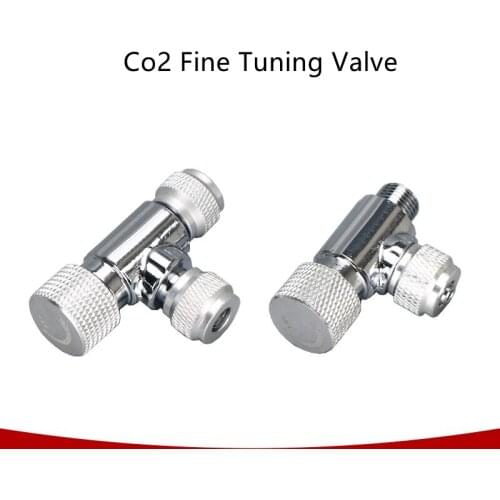 Co2 Fine Tuning Valve Aquarium Grass Cylinder Pressure Reducing Valve CO2 Carbon Dioxide Refiner DIY Regulator