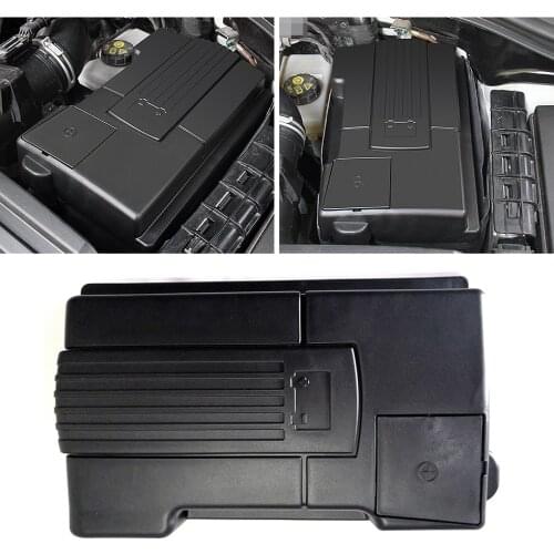 For Skoda Kodiaq 2016-2019 Car Engine Battery Positive Negative Anode Protection Cap Dustproof Cover Rustproof Shell