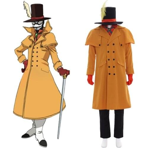 Cosplaydiy My Hero Academia Boku no Hero Akademia Mr.Compress Atsuhiro Sako Costume Adult Fancy Uniform Yellow Suit L320