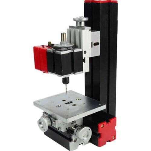 Metal version of drilling and milling dual-use miniature toy type mini drilling machine AC-3