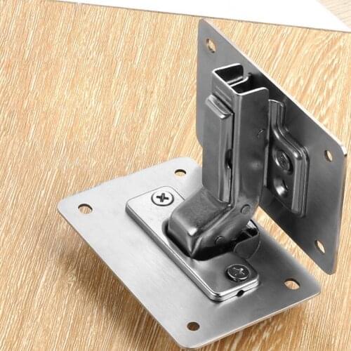 Hinge Repair Panel Stable High Strength Cabinet Hardware Rust Resistant Hinge Repair Plate for Window Door Accessories Supplies