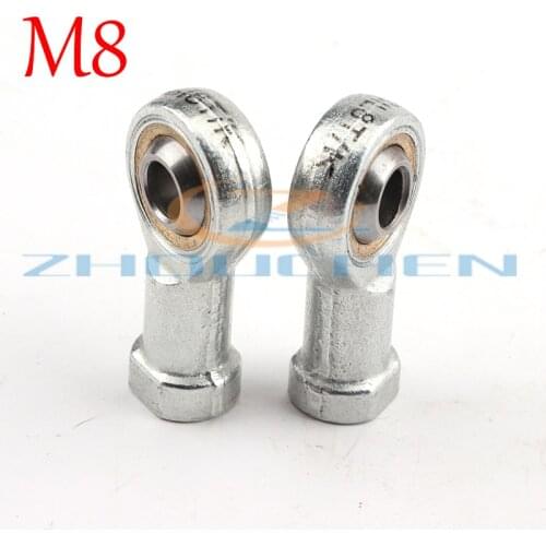 Suitable for 49cc 50cc mini ATV karting four-wheeler 1 pair 8MM left and right threaded steering rod end kit ball joint