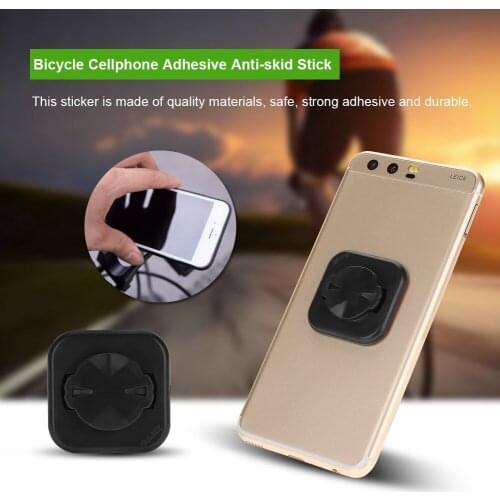 Anti-skid MTB Road Bicycle Handlebar Cellphone Adhesive Stick Cycling Accessory for Garmin Bike Computer Mount