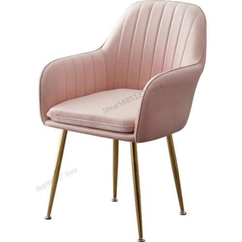 Nordic Ins Chair Net Red Makeup Chair Simple Desk Chair Dressing Chair Dining Chair Home Restaurant Backrest Chair Stool