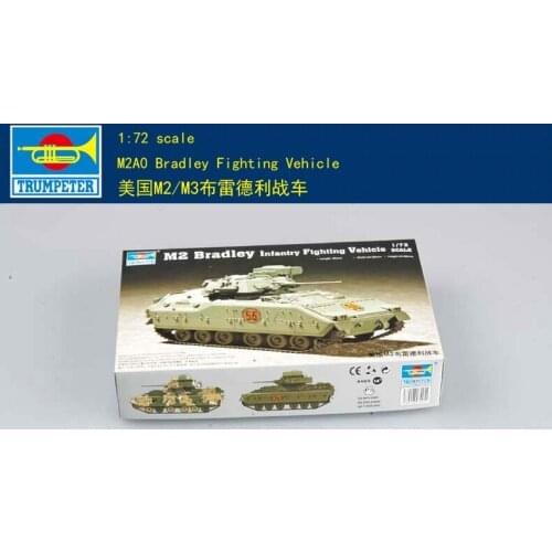Trumpeter 07295 1/72 M2 Bradley IFV Infantry Fighting Vehicle Model Armored Car TH07180-SMT6