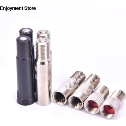 2pcs Bicycle Valve Extender for Schrader Valve Replacement Cycling Bike Parts 19mm 25mm 39mm Extension Tube Accessories