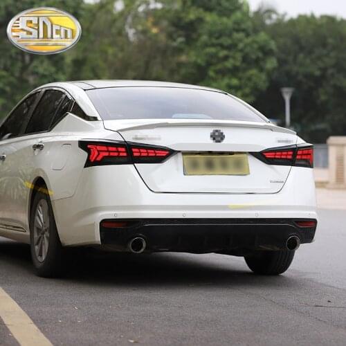 Rear Fog Lamp + Brake Light + Reverse + Dynamic Turn Signal Car LED Taillight Tail Light For Nissan Altima Teana 2019 2020 2021