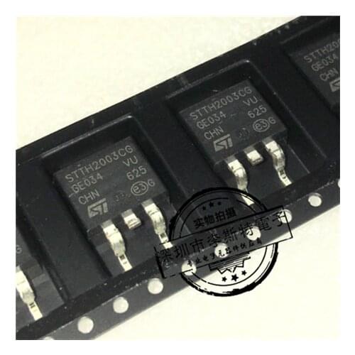 10pcs STTH2003CG TO-263 20A 300V