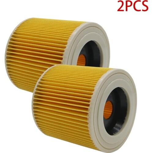 2Pcs/lot replacement air dust filters bags for Karcher Vacuum Cleaners parts Cartridge HEPA Filter WD2250 WD3200 MV2 MV3 WD2 WD3