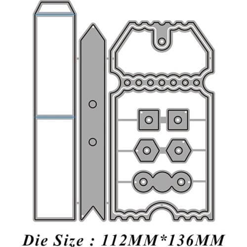 2021 New Christmas Cut Die Label Tag Metal Cutting Dies 2021 New Diy Molds Scrapbooking Paper Making Die Cuts Crafts