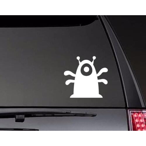 Alien Blob With One Eye Stickers Window Door Decal Vinyl Car Decals Decor Waterproof ZP0446