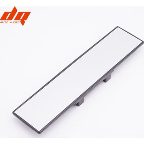 270mm 300mm Car Large Vision Proof HD Flat Interior Rear View Mirror Clip-on Auto Wide Angle Rearview Mirrors Surface Endoscope