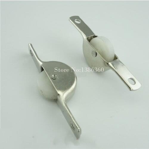 Free Shipping New 10pcs Wardrobe Sliding Door Roller Cabinet Window Pulley / Nylon Wheel CP500