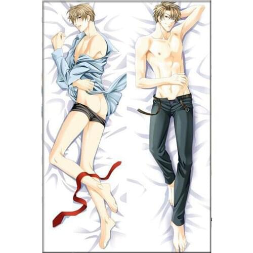 BL Male Characters Japanese Cosplay Anime Saeki Katsuya Throw Otaku Dakimakura Gifts Bedding Hugging Body Pillow Case 150x50 CM