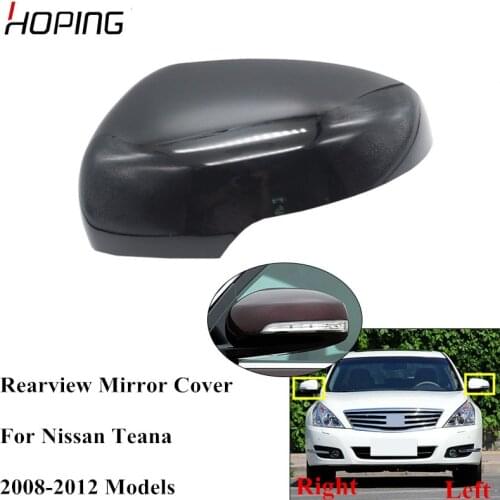 Hoping Auto Outer Rearview Mirror Cover For NISSAN TEANA 2008 2009 2010 2011 2012 Side Mirror Cover Base Color