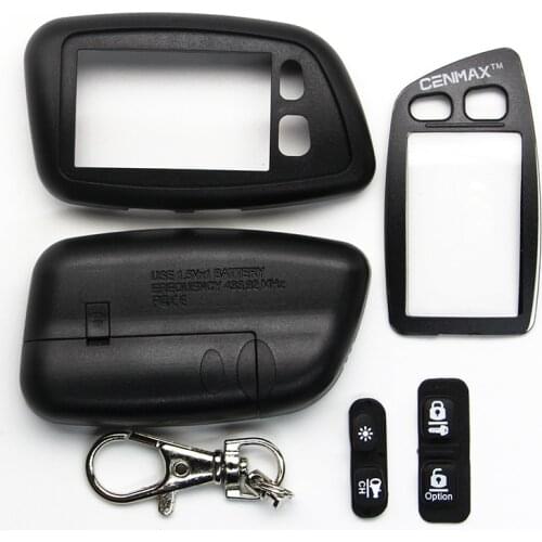 Case for CENMAX ST-5A Russian LCD remote control for CENMAX ST5A 5A LCD keychain car remote