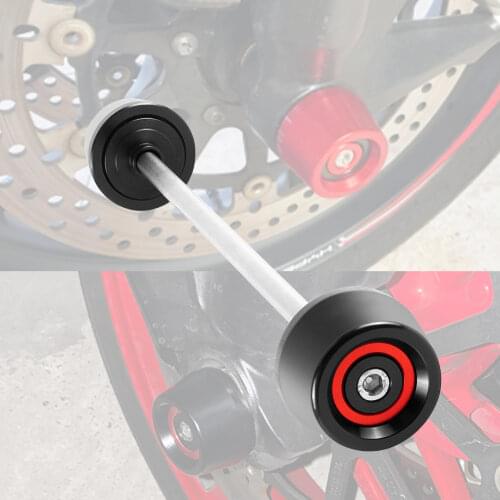 For Ducati 848 EVO 1098 1198 1199 1199S 1299 1299S Panigale Motorcycle Front Axle Fork Crash Sliders Wheel Protector