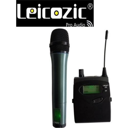 Leicozic BK1038 DSLR Camera Interview System & Recording tour guide system Handheld transmitter+Receiver bodypack IEM Monitoring