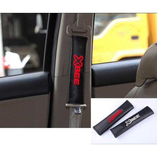 PU Fashion Car Seat Belt Cover Car Seat belt shoulder Pads For Suzuki Xbee