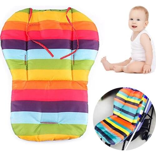 Newborn Baby Soft Car Seat Stroller Cushion Pad Liner Breathable High Chair Seat Liner Pad Cushion Baby Carriage Mat For Baby