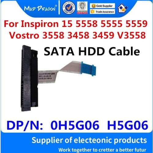 Laptop SATA Hard Drive SSDHDD Connector Flex Cable For Dell Inspiron 15 5558 5555 5559 Vostro V3558 V3458 V3459 0H5G06 H5G06