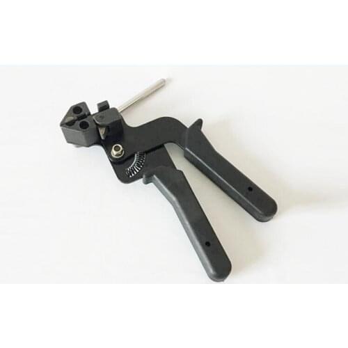 4.6-12mm Self-locking stainless steel band clamp Strapping tool gun Metal Tightener Packer metal working tool