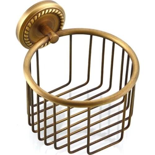 1PC Toilet Paper Holder Roll Holder Tissue Holder Solid Brass Bathroom Accessories Products Paper Hanger