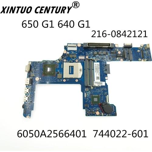 6050A2566401 744022-001 744022-501 744022-601 For HP Probook 640 G1 650 G1 HM86 DDR3L 100% test