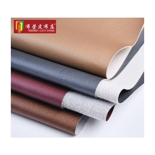 7003 pearl luster sofa leather bag lychee Imitation leather fabric 1m