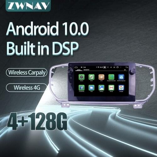 FOR Kia KX5 2016-2018 Car radio player Android 10 PX6 64GB GPS Navigation Multimedia Player Radio