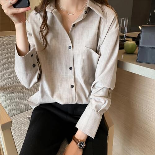 BIRDTREE TB Gray Blouses