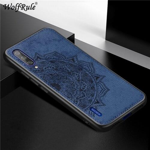 Case For Xiaomi Mi A3 Lite Case Magnetic Fashion Cloth Shockproof Cotton Fabric Phone Case For Xiaomi Mi A3 Lite Cover Case