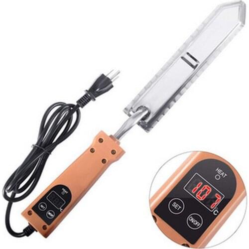 Electric Honey Scraper Digital Display Open Lid Beekeeping Knife Controller Stainless Steel Beekeeper Beekeeping Tool