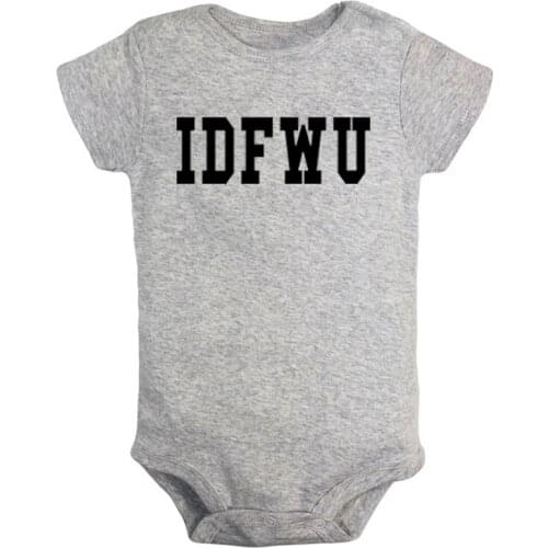 Keep quiet shhh I'm on the phone We took a chonce Newborn Baby Girl Boys Clothes Short Sleeve Romper Jumpsuit Outfits Cotton