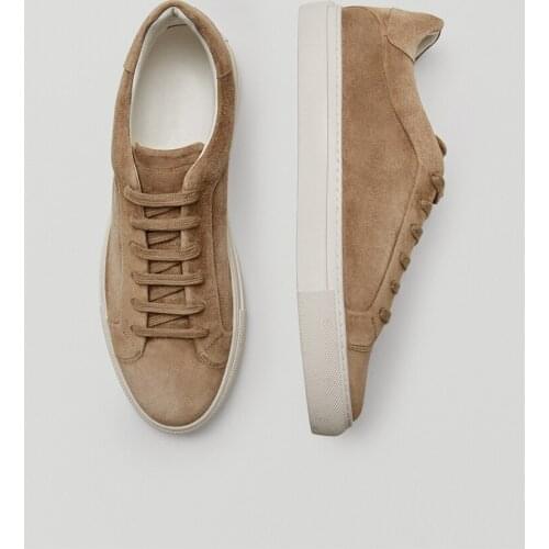 SOUTHLAND Summer Causal Shoes Sneakers Men Vulcanized Shoes Men England Fashion Genuine Leather Comfortable Round Toe Shoes Man