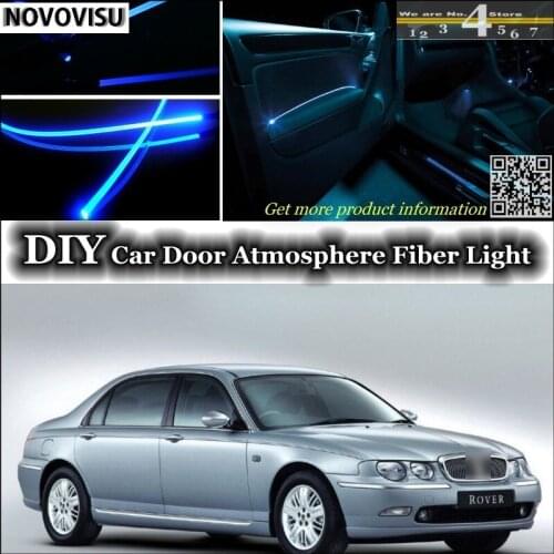 NOVOVISU For Rover 400 / 45 interior Ambient Light Atmosphere Fiber Optic Lights Inside Door Panel illumination Not EL light