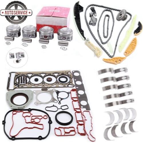 NEW 06H 105 561 K Engine Piston Tensioner Gasket Bearing Repair Kit For A3 A4 A5 TT VW Passat Golf CC Skoda 1.8T 06J 198 151 B