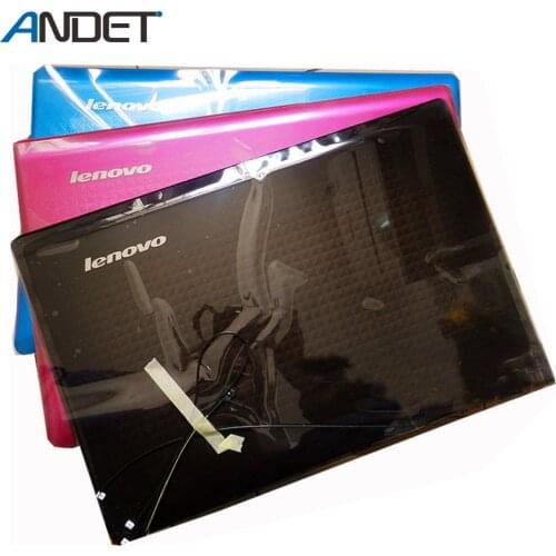 New Original For Lenovo Z470 Z475 LCD Rear Lid Back Cover Top Case W/Antenna Blue Red Black 38KL6LCLV50 38KL6LCLV70 38KL6LCLV80