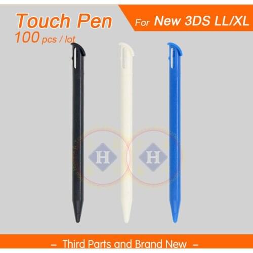 HOTHINK 100pcs/lot Replacement For New 3DS XL 3DS LL (2015 Version) Stylus Plastic Touch Screen Pen