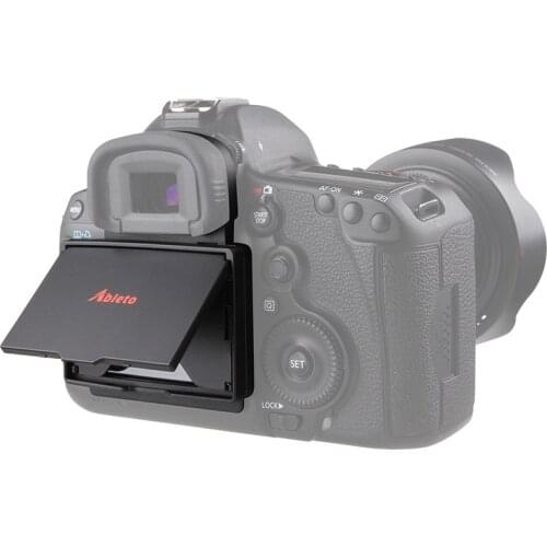 Ableto LCD Screen Protector Pop-up sun Shade lcd Hood Shield Cover for Mirrorless Digital CAMERA FOR CANON 5DS 5DSR R DSLR