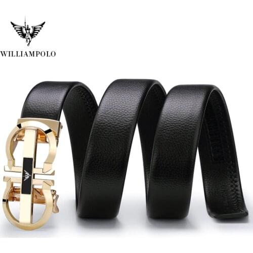 GG Ratchet Belts Leather Men Cowhide Jeans Belt Fashion Business Waist Black Belt Luxury New Design 2020 New Genuine Cowhide