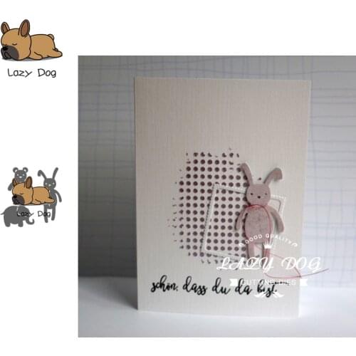 Rabbit Bear Elephant Metal Cutting Dies Scrapbooking Stencil Decorative Craft Embossing Die Cuts Card Making New Dies For 2019